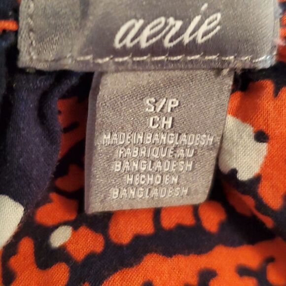 American Eagle Outfitters Women's Floral Paisley Crop Top Sz Small - Picture 7 of 8